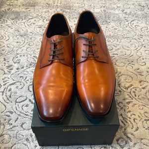 100% leather Gifennse Shoemakers Modern shoes Brown. Size 12. NWT!!